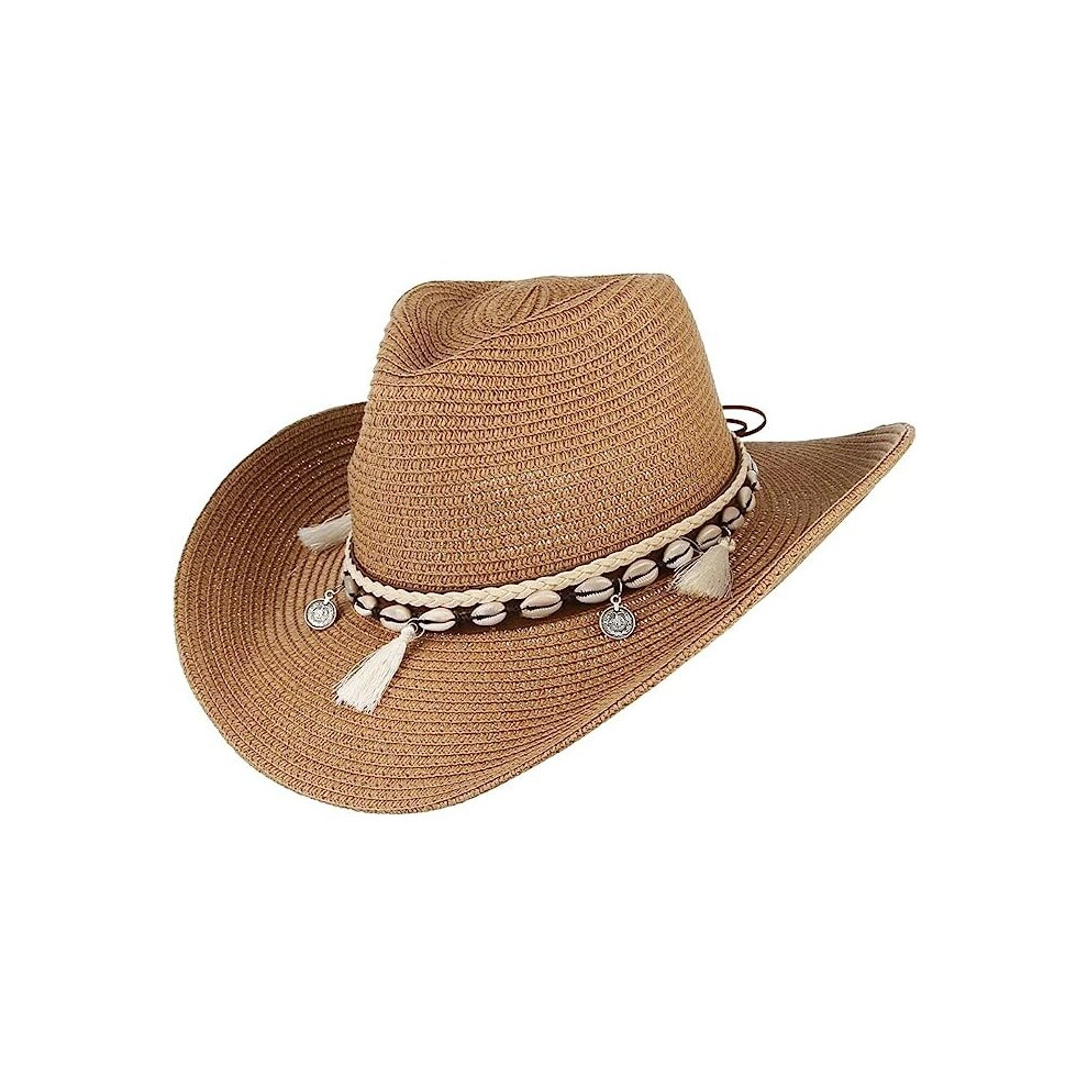 Cowboy hat, straw hat, women's sun hat, summer beach hat, western hat, panama hat