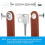 Key Organiser Key Ring Genuine Leather Pocket Smart Key Holder With Stylish 4