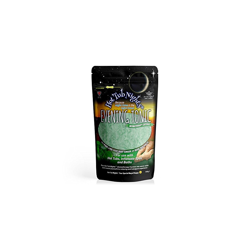 Hot Tub Nights (Evening Tonic Aromatherapy Crystals Vegan (500G)