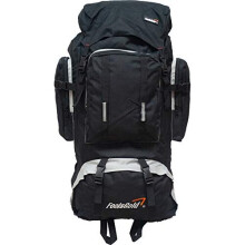foolsGold Extra Large Hiking Travel Backpack Rucksack Top and Bottom Loading Black