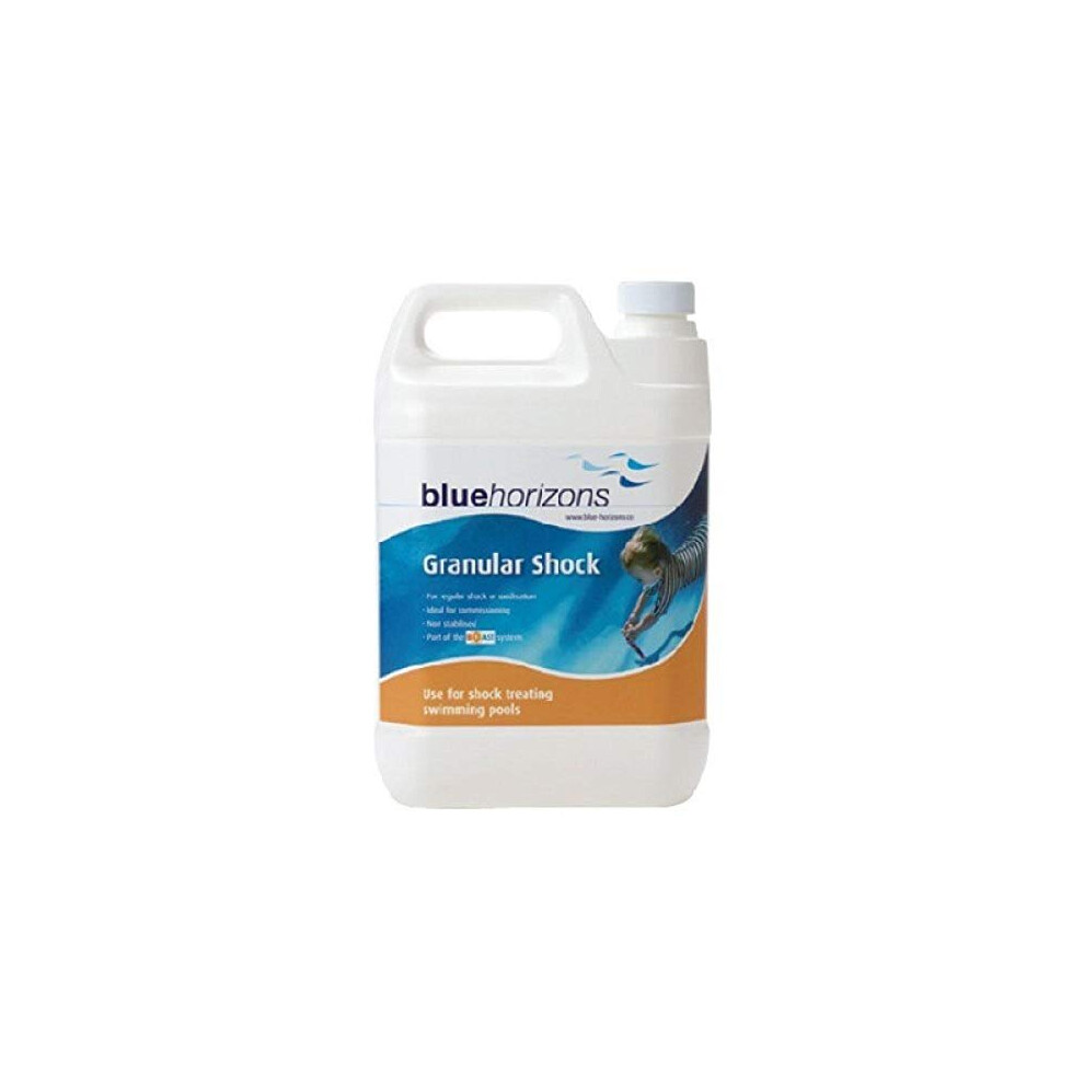 Horizons Granular Shock Chlorine - Tub Of 2Kg Blue
