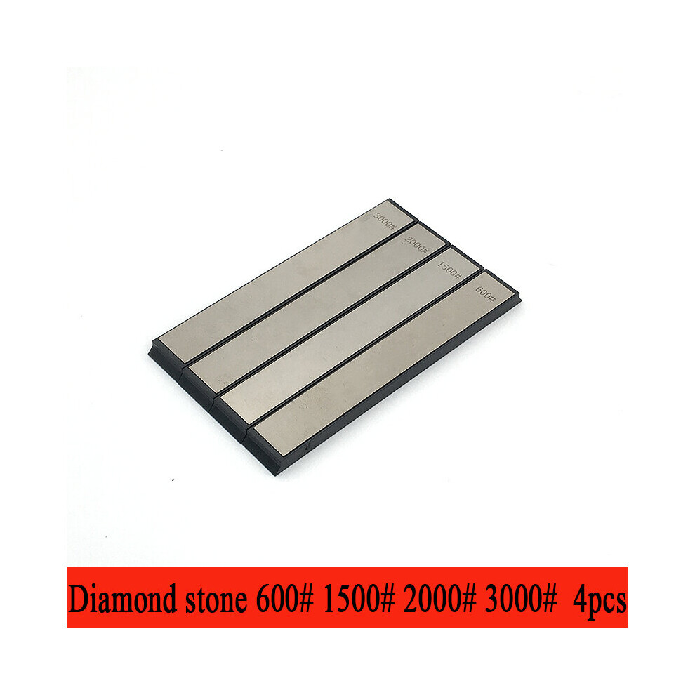 (A-600 1500 2000 3000) Diamond Sharpening Stone Whetstone Kitchen Bar Knife Sharpener Scissors Razor Whetstone Polished Leather Sharpener 4853843693474