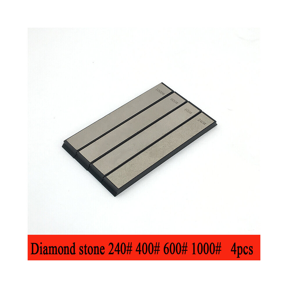 (A-240 400 600 1000) Diamond Sharpening Stone Whetstone Kitchen Bar Knife Sharpener Scissors Razor Whetstone Polished Leather Sharpener 4853843693436