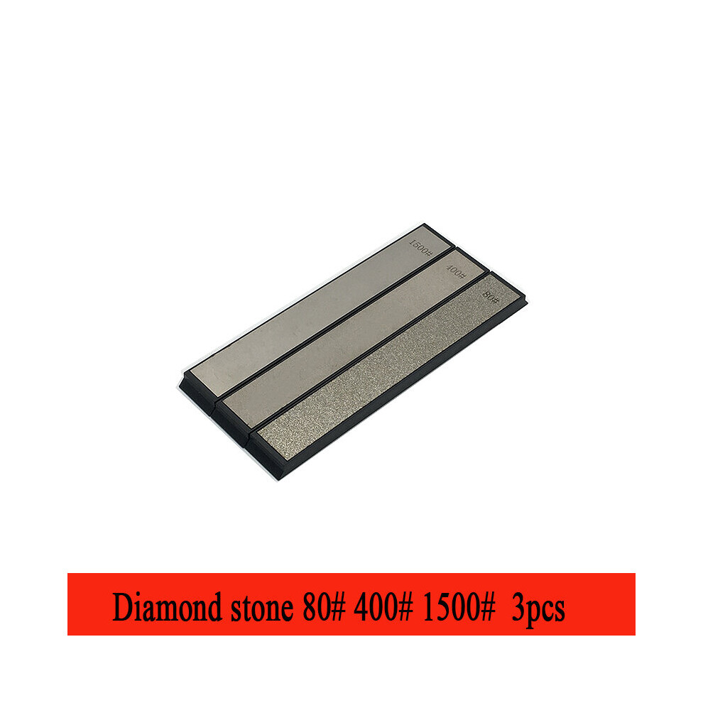 (A-80 400 1500) Diamond Sharpening Stone Whetstone Kitchen Bar Knife Sharpener Scissors Razor Whetstone Polished Leather Sharpener 4853843693498