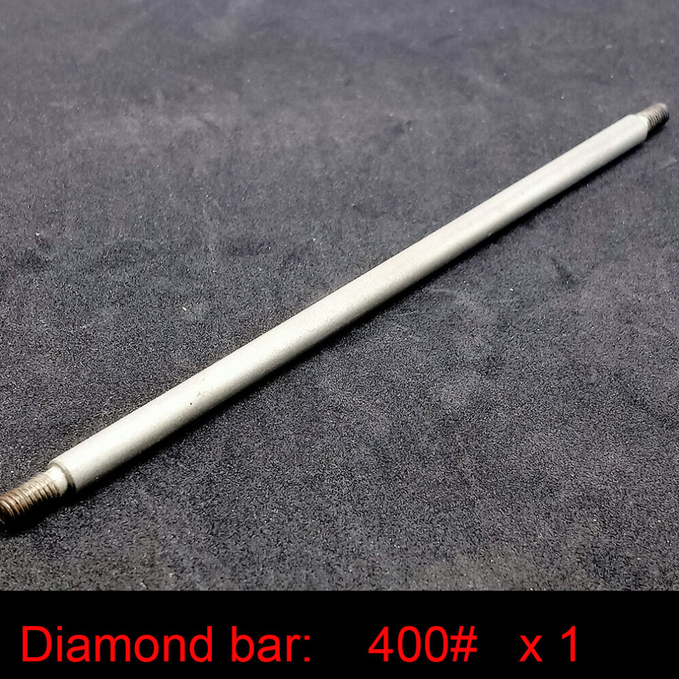 (A-400 Grit As Shown) 80-3000# 6Mm Cylinder Diamond Stone Sharpening Bar Whetstone Match For Ruixin Sharpener Serrated Knife Scimitar Knife Grinding 4853843628889