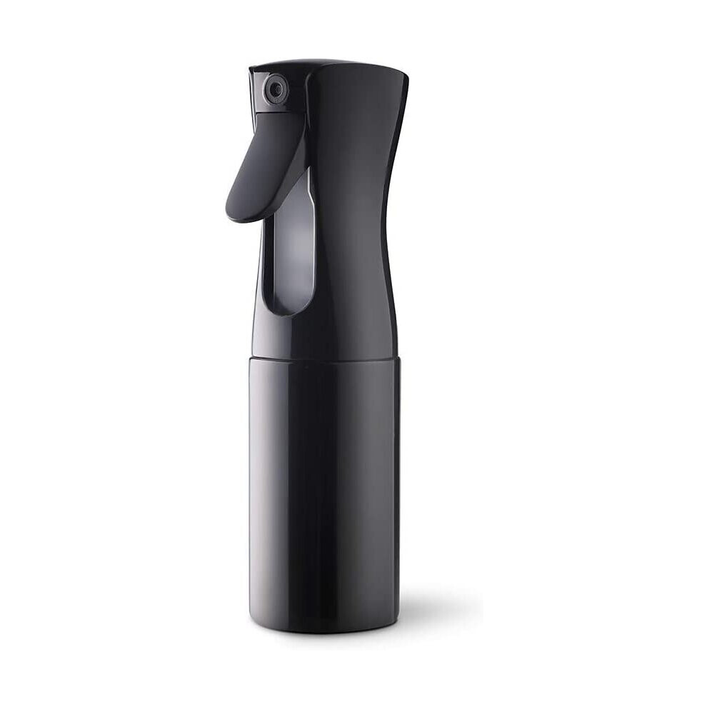 Black Hair Spray Bottle, Continuous Water Empty Mister Spray Bottle- 160Ml Empty Spray Bottles (Black)