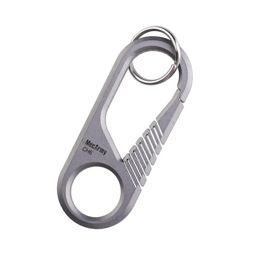 Karabiner-Schlüsselanhänger, Anti-Lost-Schnellverschluss-Feder-Schlüsselanhänger