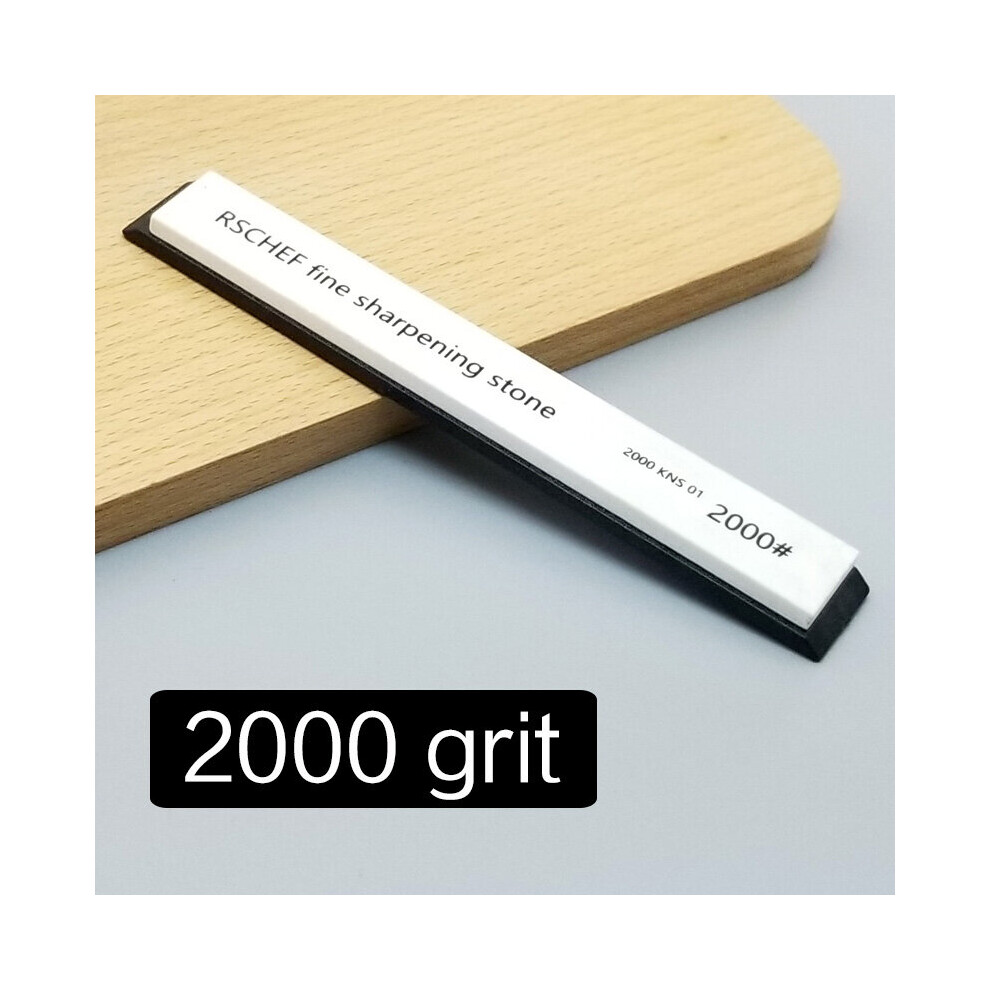 (A-Whetstone 2000Grit Knife Sharpener) Sharpening Stone Whetstone Diamond Stones Knife Sharpener Grinding Diamond Blade Sharpening Whetstone Sharpen 4853843775163