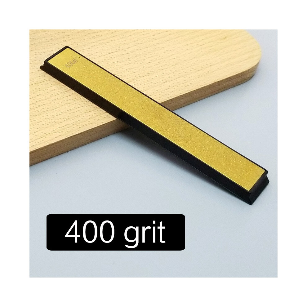 (A-Golden 400Grit Knife Sharpener) Sharpening Stone Whetstone Diamond Stones Knife Sharpener Grinding Diamond Blade Sharpening Whetstone Sharpening 4853843775057