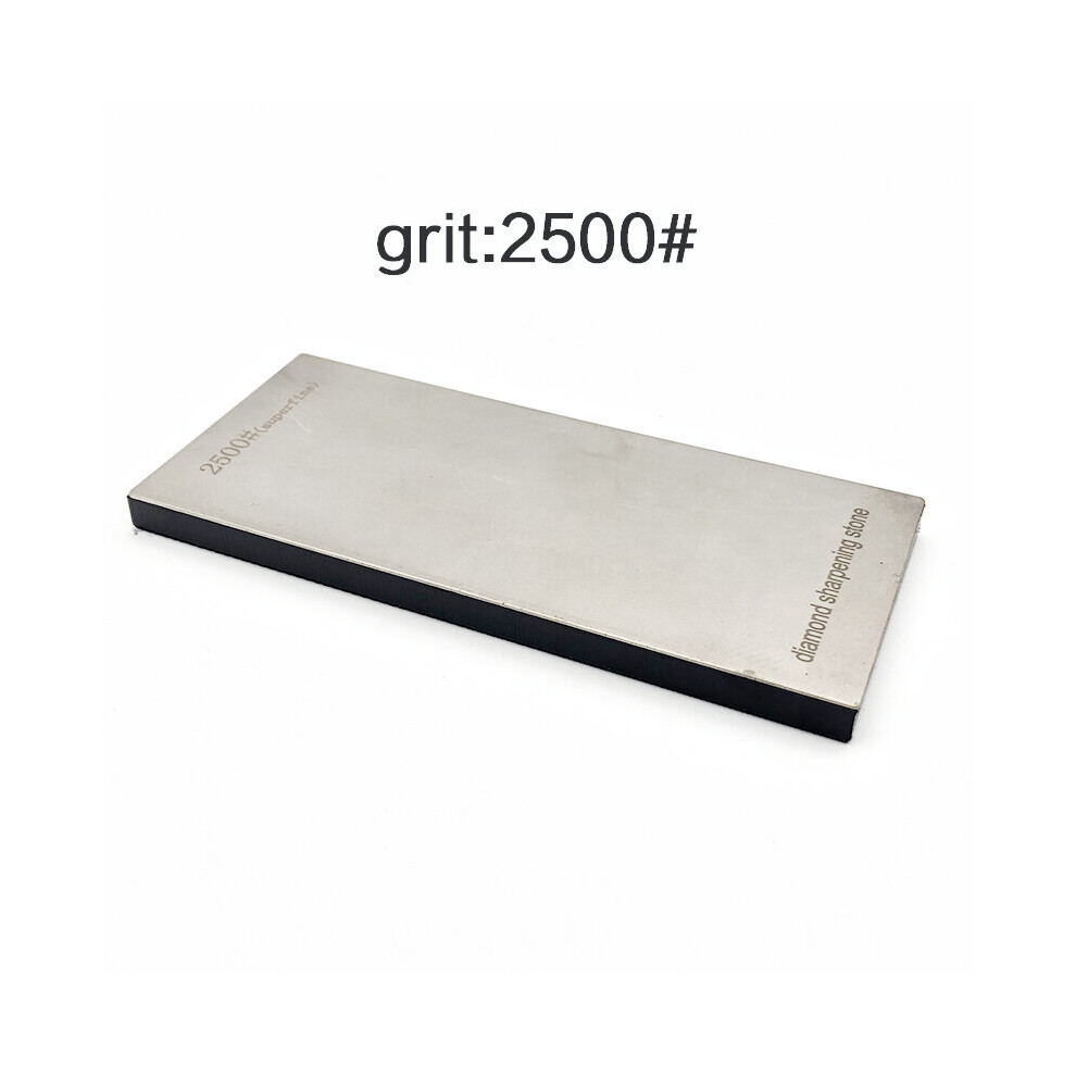 (A-Grit 2500) 80~3000 Mesh Diamond Bars Thick Non-Slip Base Sharpening Stone Knife Sharpener Whetstone Spyderco Honing Grinder 4853843771066
