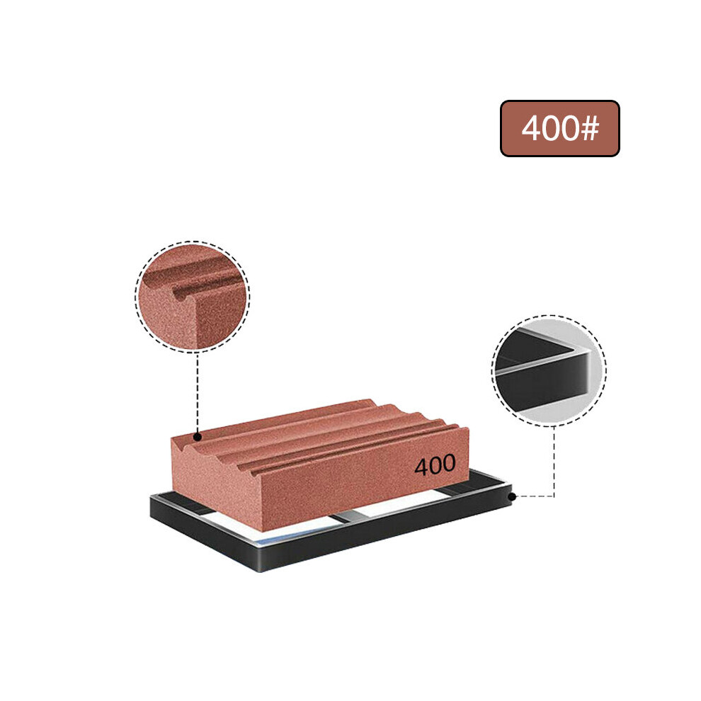(A-Ke-Dao-Shi 400 M) Carving Knife Grindstone Whetstones Carvers Sharpening Stones Waterstone Woodworking Wood Carving Tools Chisels Gouges 4853843625710