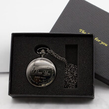 Gift Quartz Pocket Watch Chain To My Son Necklace Fob Watches Men Children Kids Boy Gift Present Pocket Watch Vintage