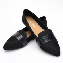 Spring Autumn Women Ppin Shoes Pointed Toe Boat Shoes Ladies Low Heels Dress Thick Heel Office Work Comfortable Wedding 36-41