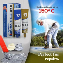 Industrial Heat Resistance Cold Weld Metal Repair Paste Adhesive A&B Gel