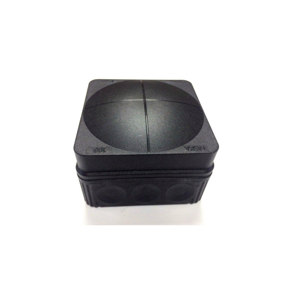 Wiska 10061999 Weatherproof Electrical Junction Box IP65 76mm x 76mm x 51mm