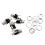 10 Pcs 5.5mmx2.1mm DC Power Socket Female Panel Mount Connector 2