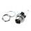 10 Pcs 5.5mmx2.1mm DC Power Socket Female Panel Mount Connector 3