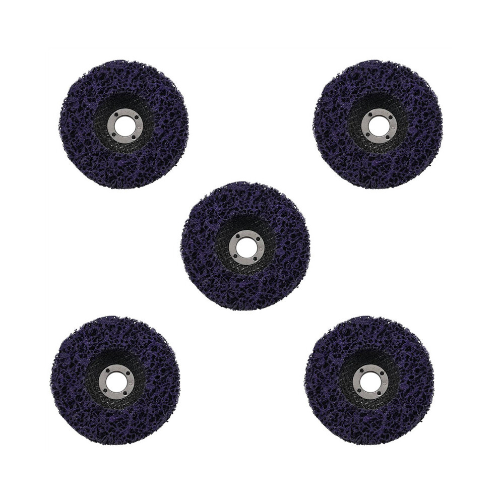 25Pcs Durable Strip Disc Wheel 100X16mm Wood Metal Paint Rust Removal Clean Abrasive Tools for Angle Grinder 