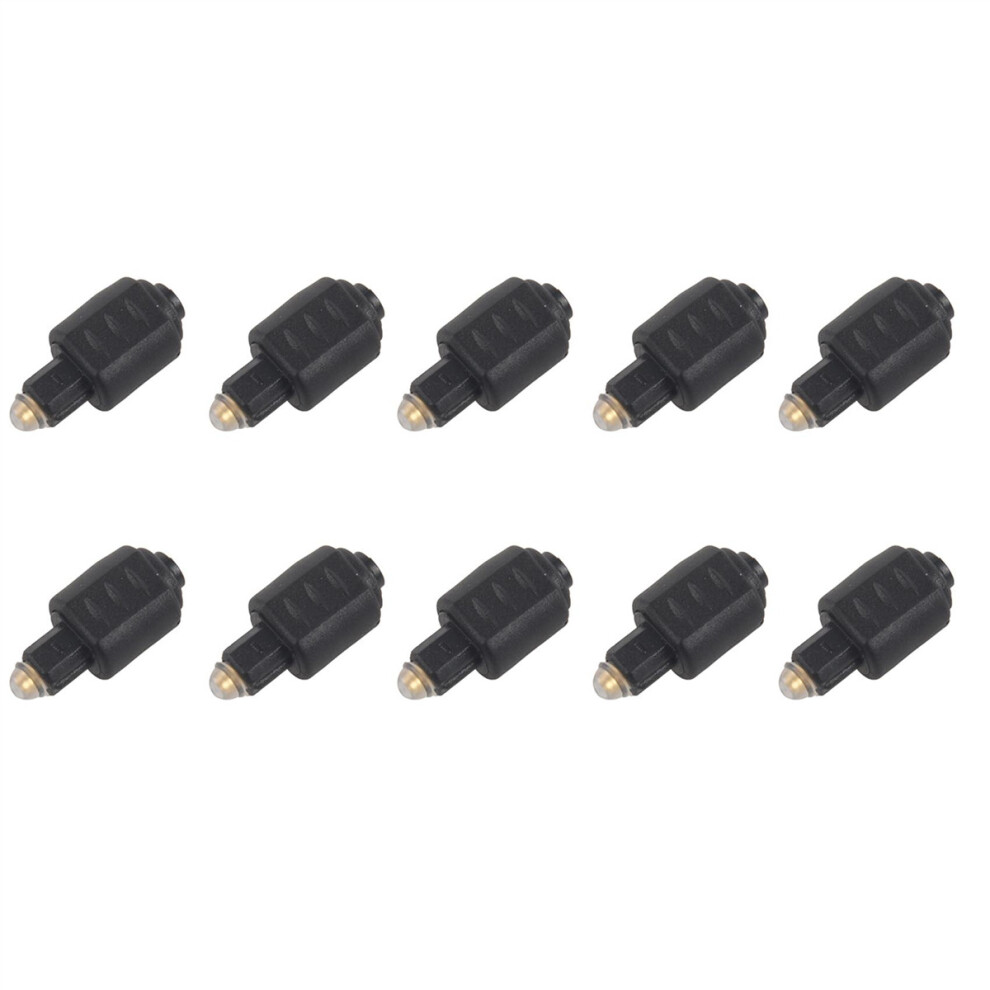 10X Mini Optical Audio Adapter 3.5Mm Female To Digital Toslink Male Plug For Amplifier 4762365718896