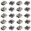 2X Replacement Mini USB Type B Female 5 Pin PCB Board Mount Charger Connector 10 Pcs 1