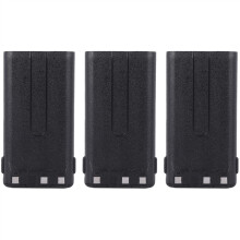 Lot de 3 coques de batterie KNB-14 pour talkie-walkie portable TK-2107 TK-2107G TK-2100 TK-3107