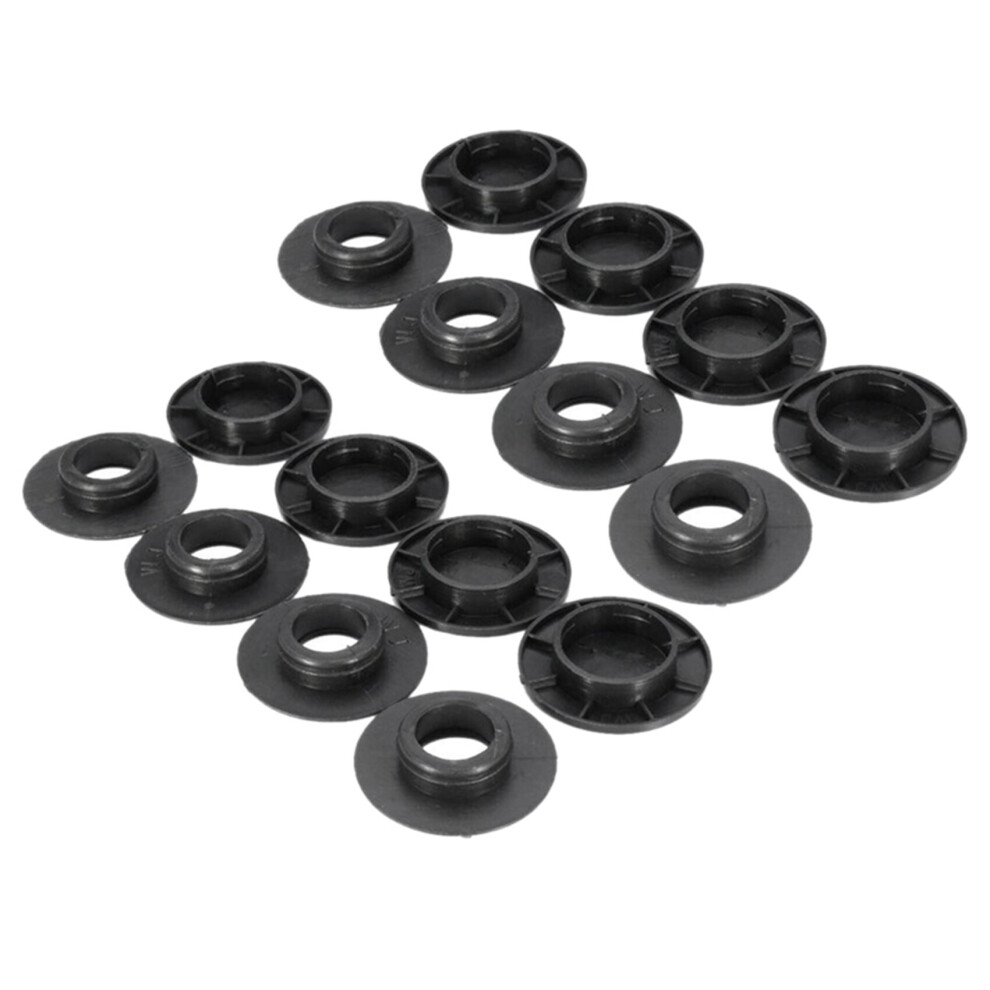 8X Car Mat Carpet Floor Fixing Clips Grips Nice For - 6680520 Black 4762365746677