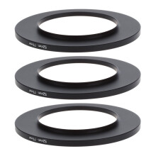 3pcs 52mm-77mm 52-77 Metal Filter Ring Adapter for Camera