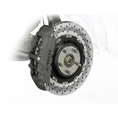 E-Tech Graphite Wheel Brake Caliper Paint Kit Car Motorbike Engine Bay 1