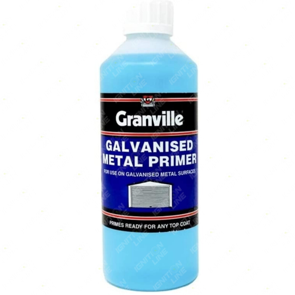 Granville Galvanised and Zinc Metal Etching Primer Prior to Painting 500ml