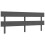 VidaXL (grey, 200 x 200 cm) vidaXL Bed Frame Bedroom Platform Bed Frame Bedstead with Headboard Solid Wood 8