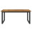 VidaXL vidaXL Garden Table Dining Coffee Table with U-shaped Legs Solid Wood Acacia 3