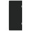 VidaXL vidaXL Wall-mounted Urinal Privacy Screen Urinal Privacy Black Tempered Glass 1