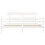 VidaXL (white, 200 x 200 cm) vidaXL Bed Frame Bedroom Platform Bed Frame Bedstead with Headboard Solid Wood 6