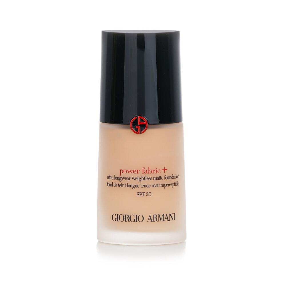 Giorgio Armani Power Fabric+ Ultra Longwear Weightless Matte Foundation SPF 20 - # 3 557986 30ml/1oz