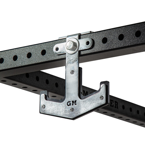 GYM MASTER GM3 Power Rack Mounted Barbell Storage Hook Anchor Holder 2
