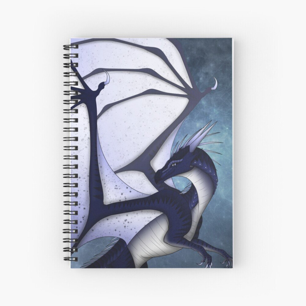 Spiral Notebook Whiteout - Wings of Fire A5 120 Pages-image-OPC-PBVVF2Q-NEW