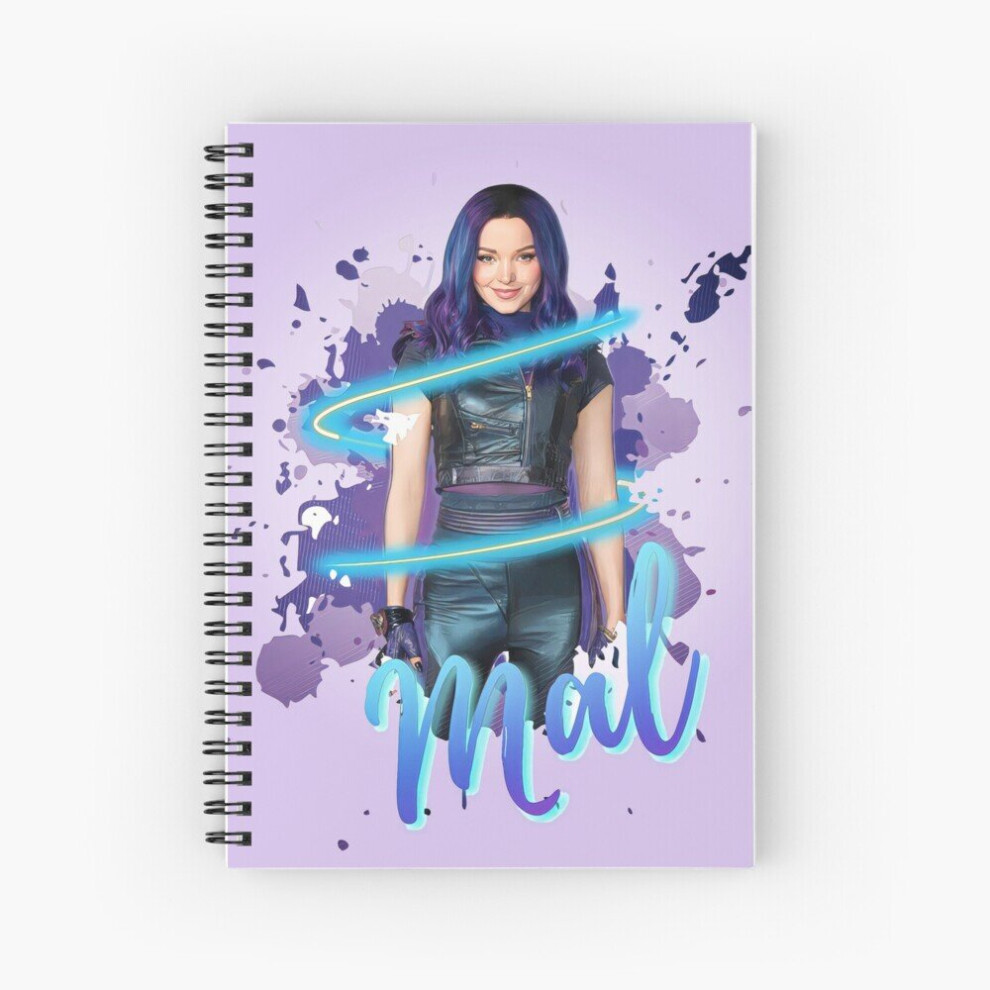 Spiral Notebook Mal - Descendants 3 A5 120 Pages