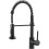 Kitchen Faucets Single Lever Solid Brass Spring Pull Out Kitchen Sink Faucet Matte Black 9009R 2
