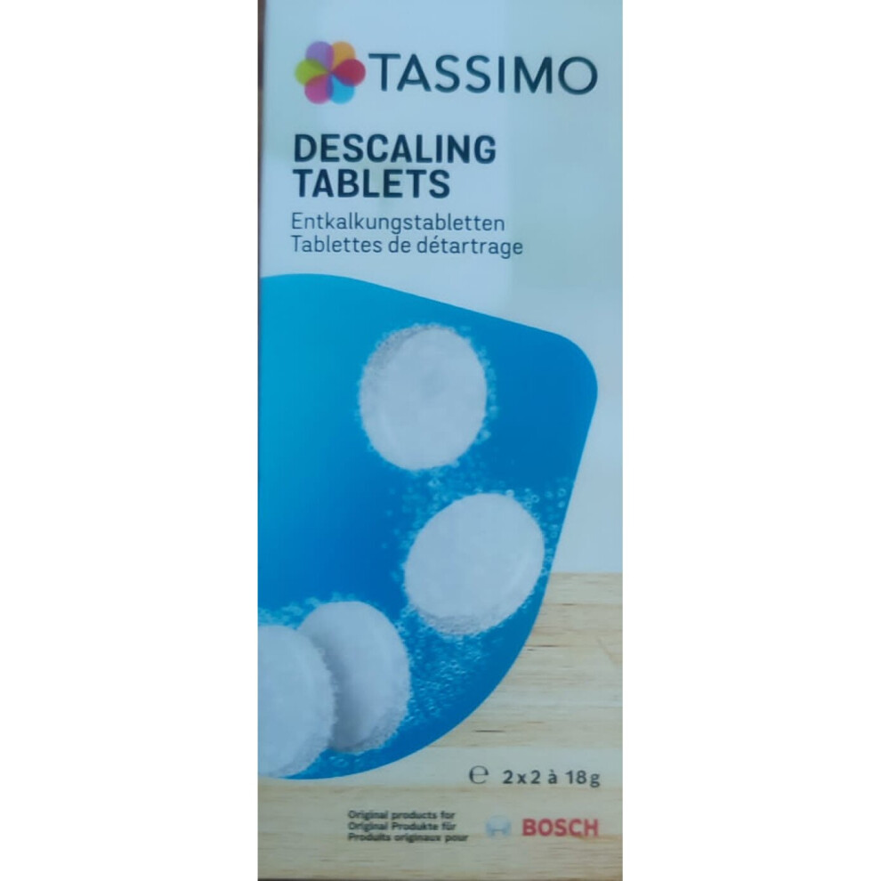 TASSIMO Descaling Tablets x 2 pcs 18g BOSCH