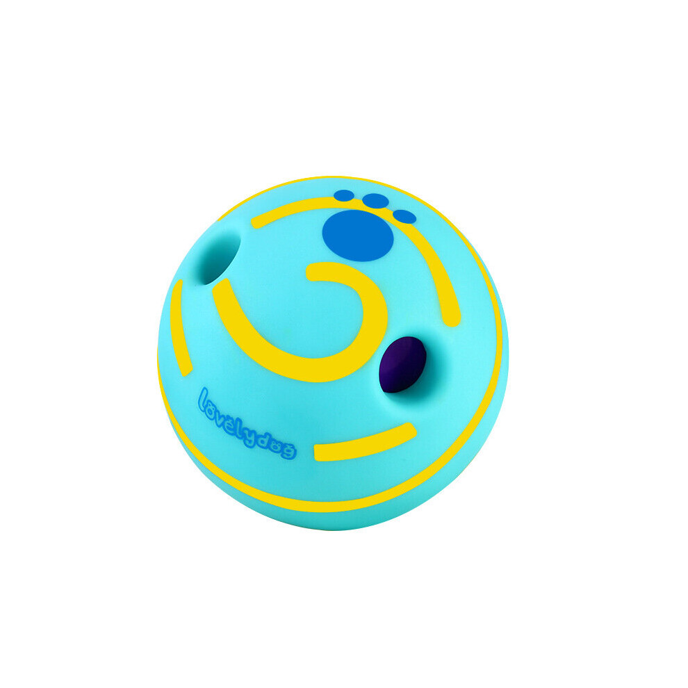 (Blue) Dog Rolling Sound Giggle Ball Self High Molars Relieving Boredom Bite  Resistant-image-OPC-PBVWCF9-NEW