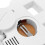 (White) 3D LED Digital Wall Clock Alarm Clock USB Stereo Clock Built-In Automatic Light Sensor 7