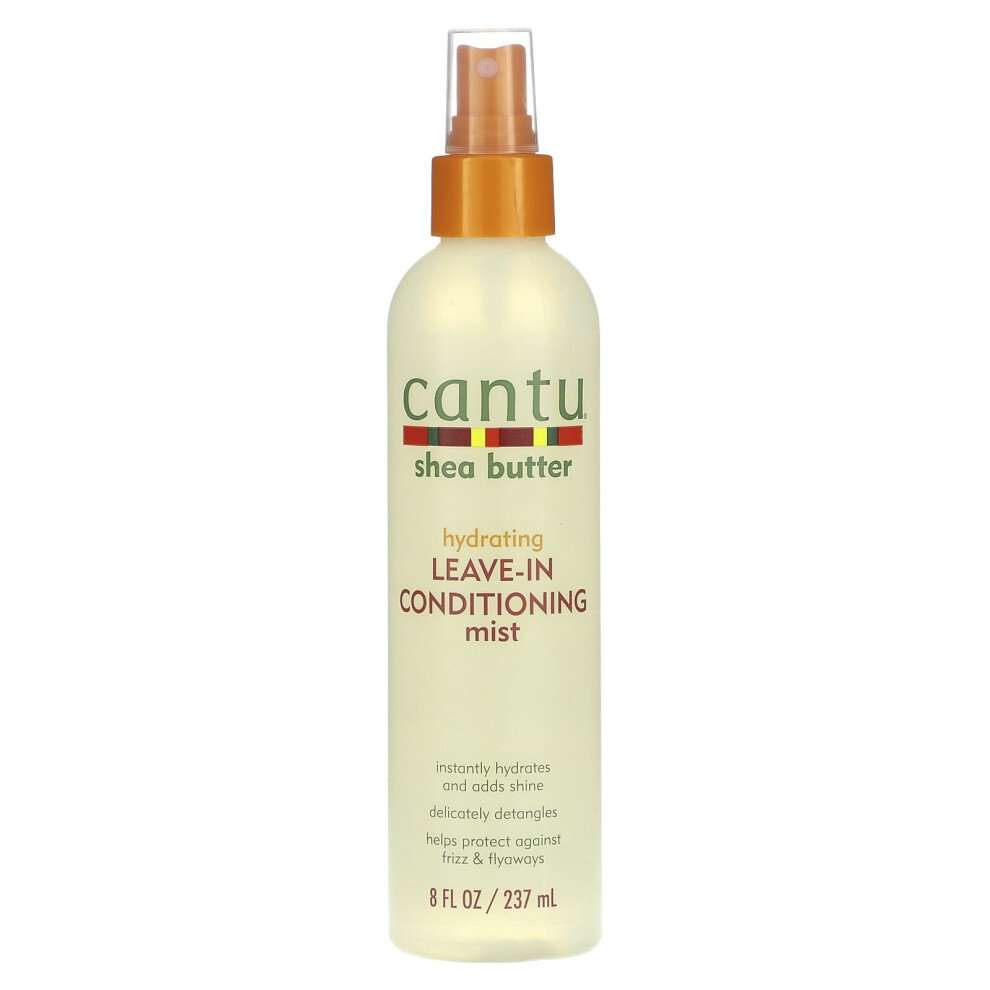 Shea Butter, Hydrating Leave-In Conditioning Mist, 8 fl oz (237 ml)