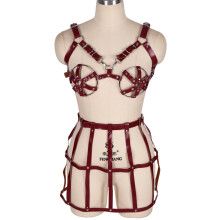 Harajuku Leather Harness For Women Belt Harness Sexy Lingerie Stocking Garters Waistband Bdsm Bondage Accessories Punk