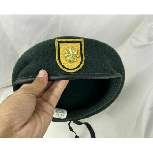 US Army 1th Special Forces Group Green Beret Major Device Rank Military ...