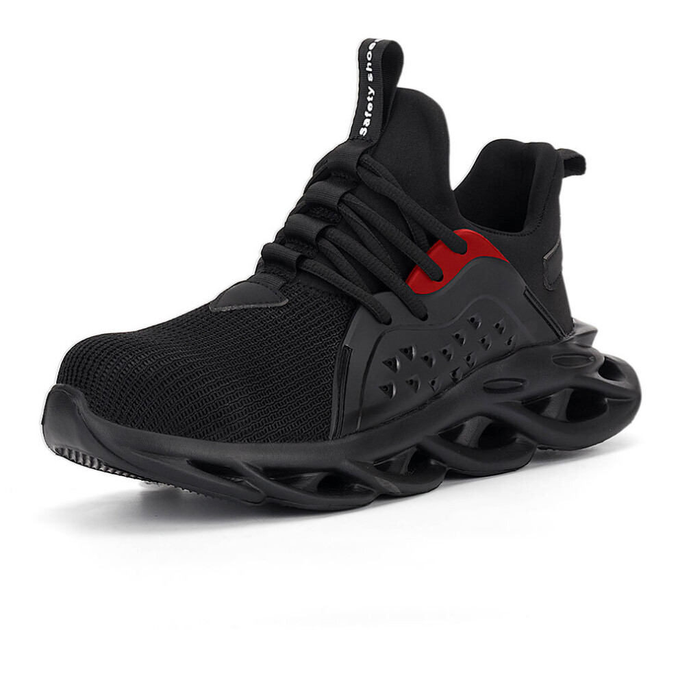 Summer Breathable Safety Work Shoes For Men Steel Toe Cap Work Shoes Anti-Smashing Construction Working Safety Sneakers Men 885660616880