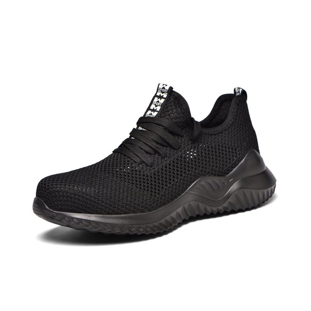 Breathable Work Shoes Summer Lightweight Mesh Shoes Steel Toe Cap Anti-Smashing Anti-Stab Safety Shoes Men Work Sneakers 885661182599