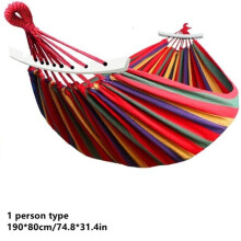 (red) Outdoor Hammock Portable Garden Hammock