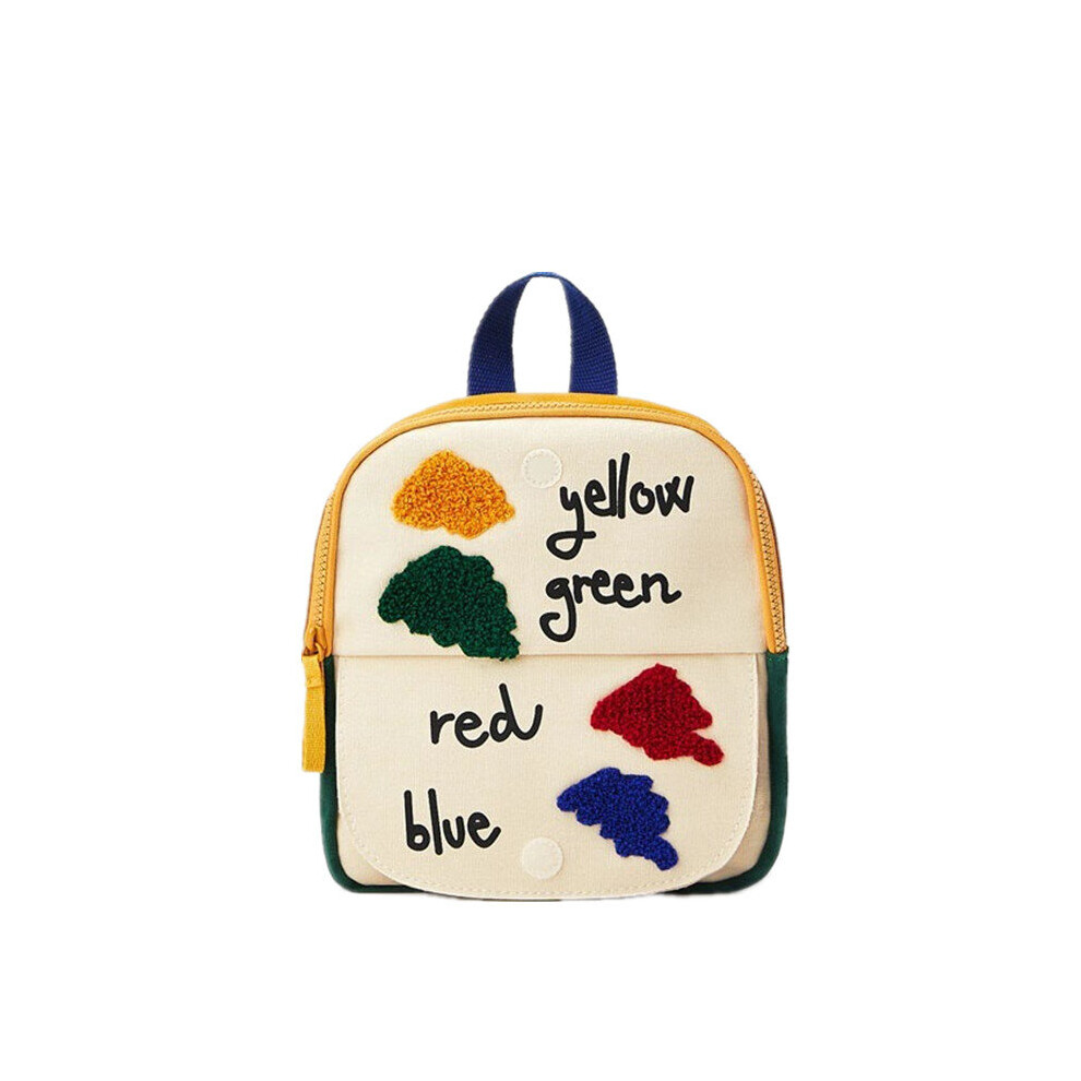 Stitching Flip School Bag for Boys and Girls Fun Small Backpack Shoulder Bag Children Bag Mini BAG-image-OPC-PBWVRH9-NEW