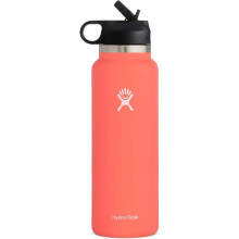 (Orange, 32oz) Hydro Flask 2.0 Water Bottle | Straw Lid