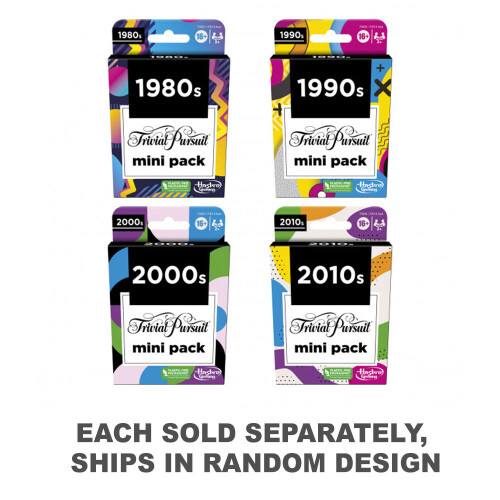Hasbro Trivial Pursuit Mini Pack Game (1pc Random Style)